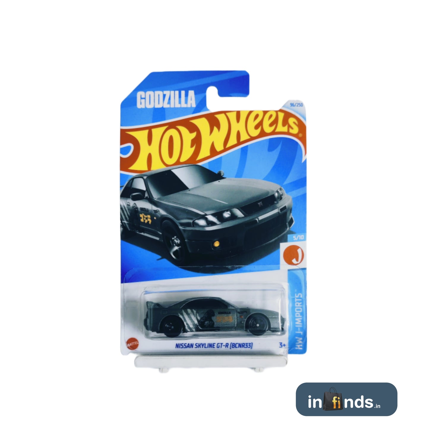 Skyline GTR R33 Godzilla- HOTWHEELS