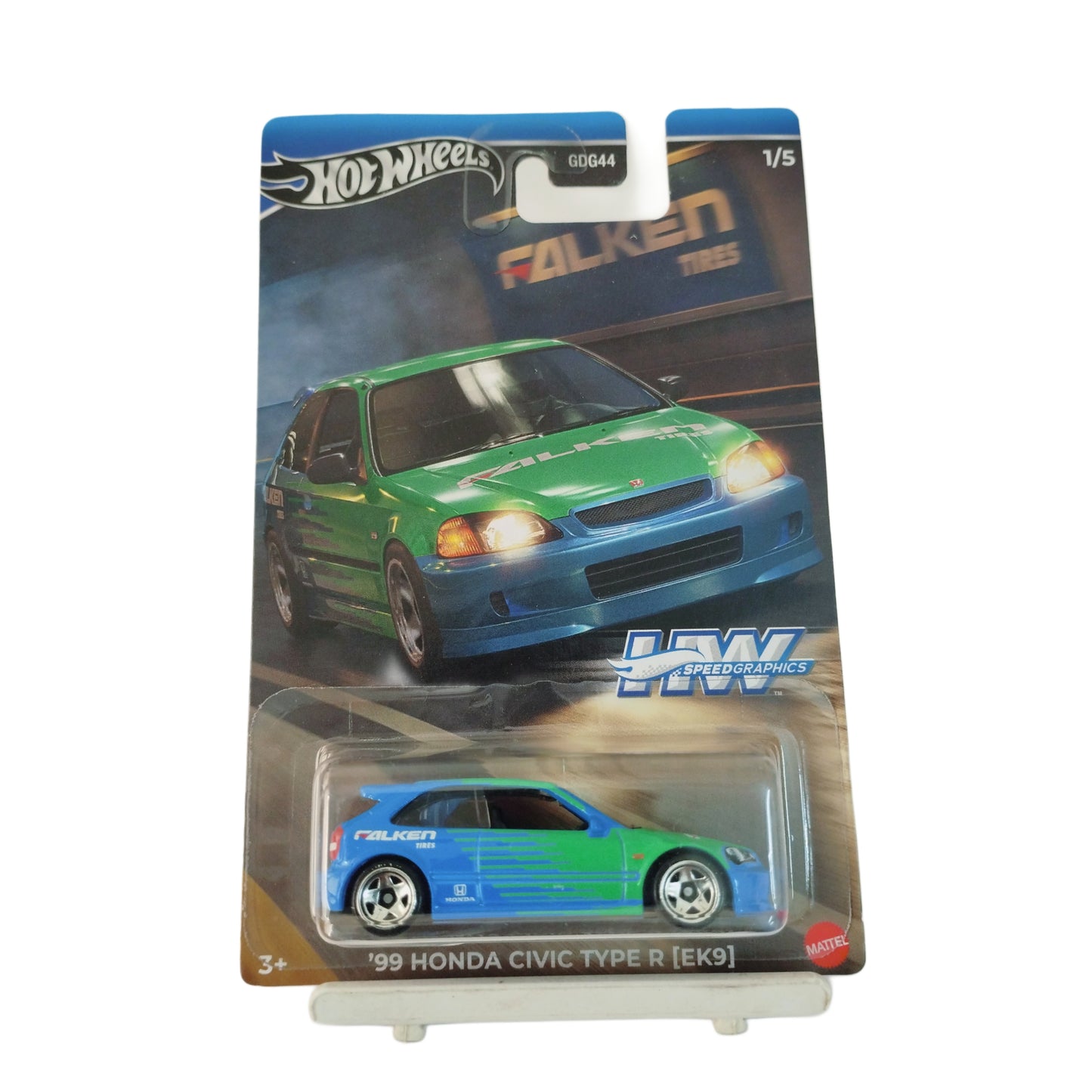 '99 HONDA CIVIC TYPE R (Falken livery)- HOTWHEELS