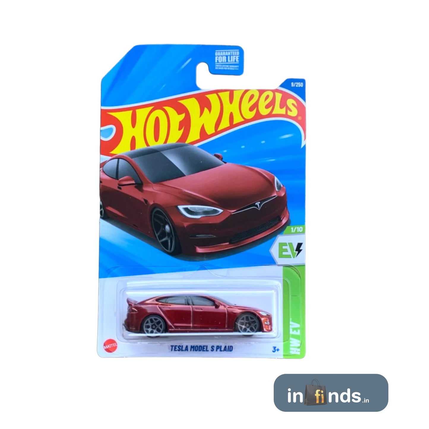 HOTWHEELS- TESLA MODEL S PLAID