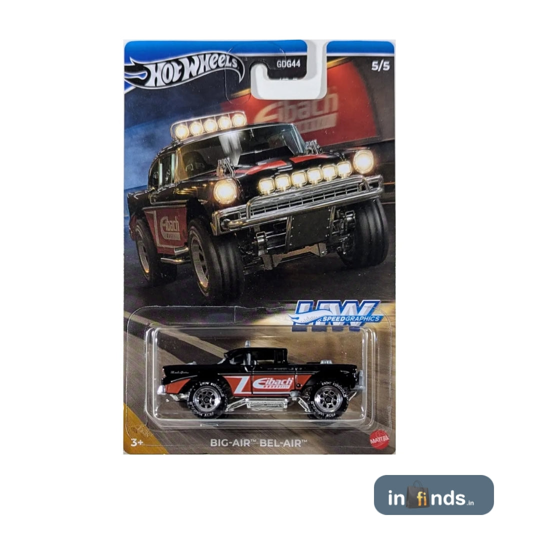 HOT WHEELS- SPEED GRAPHICS BIG-AIR BEL-AIR