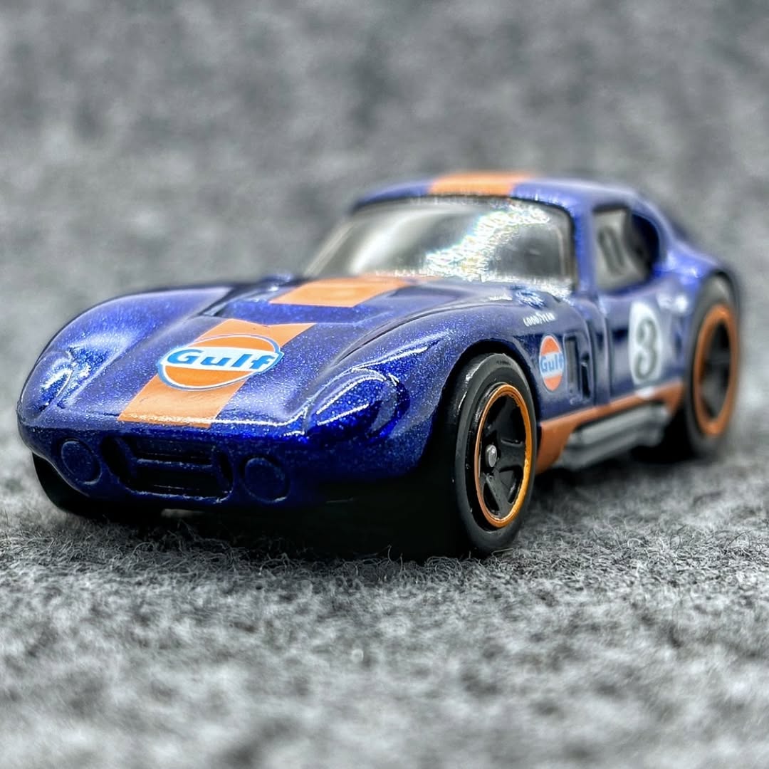 HOTWHEELS- SHELBY Cobra DAYTONA (GULF)